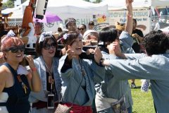 09/14/2019 – LONG BEACH, CALIF: The shrine bearers at the Taste of Japan Festival enthusiastically make their way around the grounds. Photograph by Dillon Hulse (ISO 400, 1/500 sec at f / 9.5)